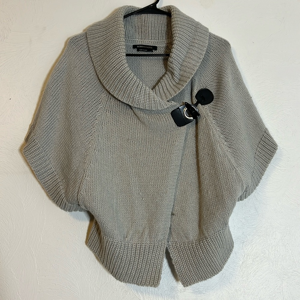 BCBG sweater with button